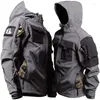 Trenchs pour hommes Manteaux de peau de requin Vestes militaires Hommes Tactique Soft Shell Coupe-vent imperméable à capuche Veste Cargo Uniformes d'extérieur