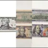 Fête de fête Autres fournitures Cadeau pour enfants Dollars américains Fournitures de fête Prop Money Film Billet de banque Papier Nouveauté Jouets 10 20 50 100 Poupée Otekw65AH