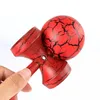 Crack Painted Kendama Toy Outdoor Fitness Balls Train Eyehand Coordination for Children Adults Fun Juggling Sports Ball 240126