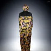 Vêtements ethniques Tissu de rayonne lisse Robes africaines pour femme Robe d'impression numérique Plus Taille élégante et jolie femme 2024 Femme