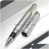 볼 포인트 펜 도매 2023 Limited Writers Edition Victor Hugo Signature Rollerball Pen 동상 캡 사무실 쓰기 편지지 DHY2S