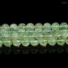 Losse edelstenen 5A 3A natuurlijke Prehniet groene druifsteen Quartz ronde edelsteen kralen 4/6/8/10mm 15" Strand voor sieraden maken DIY armband