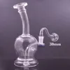 Eşsiz Yuvarlak Cam Bong Recycler Hookah Kül Catcher Bongs PERC YAĞ DAB DIBS SİGARI SU BORULARI 14mm Erkek Cam Yağ Brülör Boru Tütün Kasesi En Ucuz Fiyatlı