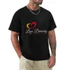 Polo da uomo T-shirt da ballo Love Line Abbigliamento anime Taglie forti Camicie da allenamento divertenti ad asciugatura rapida per uomo