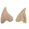 Whole-Latex Fairy Pixie Elf Ears Cosplay Accessories Larp Halloween Party Latex Soft Pointed Protetiska tips Ear 256e