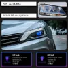 Front Lamp Dynamic Streamer Turn Signal For VW Jetta MK6 LED Headlight Assembly 12-18 Daytime Running Light Car Accessories