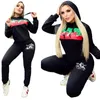 Mode Femmes Survêtements Sexy Sweatshirts Pantalon À Manches Longues À Capuche Haut De Sport Pantalon Deux Pièces Ensemble Sweat Survêtement Jogging Mujer Vêtements