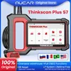 Thinkscan plus s7 s4 s6 obd2 ferramentas de diagnóstico do carro abs/srs/ecm/tcm/bcm leitor de código scanner automático falha diyers digitalização