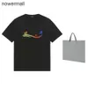 T-shirt Heren Slip Korte Casual Paar T-shirts Mode Rimpel Mannen Letters balencaigaly Student ity Voering Nieuw 0501 Cot balencigaly Afdrukken 9CHQ