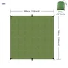 Schaduw 3M x 3M Waterdichte Zon Onderdak Tent Tarp Anti UV Strandtent Schaduw Outdoor Camping Hangmat Regenvlieg Camping Zonnescherm Luifel Luifel YQ240131