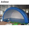 wholesale high quality Multi-function oxford giant inflatable stage tent air roof cover for music festival party event 001