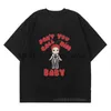 T-shirts hommes Sonny Angel T-shirt Hommes Femmes Japon Poupée Marque de luxe Premium Graphique Tops Imprimer Noir Mignon Kawaii Casual Tee Livraison GratuiteH24131