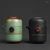 Teaware Sets TANGPIN Japanese Ceramic Teapot Gaiwan Teacups Handmade Portable Travel Office Tea Set