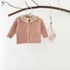 Kids Crochet Collar Korean Style Toddler Cute False Children Clothes Accessiory Baby Girls Cotton Bibs Shawl 240125