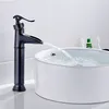 Badrumsvaskar Modern modern samtida Orb Ceramic Cold Water Mixer Tap Faucet Basin mätt