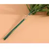 Fleurs décoratives blanc muguet artificiel le bouquet avec 3 verts pour la maison bureau fête de mariage décor Flore