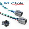 Smart Home Control 16/17/22mm med nyckel Metall Rotary Push Button Switch 2/3 Position Självlåsande Självhöjning Självhållningstyp No/NC på OFF