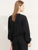 Kvinnors tvådelar byxor amii minimalism kvinnor tröja 2024 vinter snygga mode varma tröjor avslappnad rak ben separat
