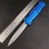 Tactical Automatic Knife D2 Satin Blade Aluminum Handles Hunting AUTO Knife Outdoor Survival Knives Camping Self Defense EDC Multitool BM 5370 UT85 3300