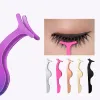 20 pcs False Eyelashes Tweezer Fake Eye Lash Applicator Makeup Tools Auxiliary Curler Mink Eyelashes Professional Tweezer Tools