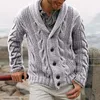 Pulls pour hommes Mélange de coton Hommes Veste Pull élégant Mélange de coton pour l'automne hiver à la mode