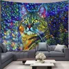 Tapestries Home Decoration Smart Cat Tapestry Mandala Macrame Hip House Bohemian Wizardry Aesthetics