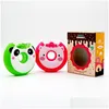 Bouteilles d'eau Bouilloire à beignets Cochon rose mignon et panda vert avec des bandes STS pour enfants transportant des gobelets portables Drop Delivery Home Gard DHC6S