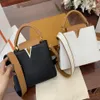 mini Capucines bb Shoulder Tote Bag Taurillon Purse Genuine Leather Women Handbag Crossbody270n