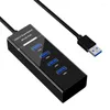 Porty USB 3.0 Hub 5 Gb / s szybki adapter rozdzielający laptop