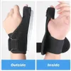 Wrist Support Wrist Sprain Brace Wrist Support with Removable Steel Tendonitis Sheath Thumb Auxiliary Guard Finger Splint Carpal Tunnel Strap YQ240131