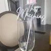 Decoração de festa personalizado swizzle varas mesa central escolhe nome bebida agitadores chá de panela personalizado agitar vara casamento d288i