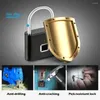 SMART LOCK SY11 FINGERPRINT PALLLOCK Ultra Light One Touch Open med USB Charging for Gym Locker School Bagage Back