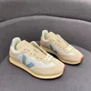 2024 Nieuwe Mode Lederen Casual schoenen Dames Rio Branc Sneaker indoor VE JAS Heren Designer tennisschoenen Outdoor reizen Wit zwart Run flat Jurk schoenen trainer Maat 36-45