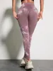 Women's Leggings SVOKOR Women Tie Dye Seamless High Waist Fitness Pants Sexy BuLifting Workout Ruched Tights Gym Yoga