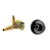 Tools Solid Brass Valve Control Knob With 1/4" Quick Connect Plug 57274 Replace For Olympian 5500/5100 Weber 200 Grills Camper Propane