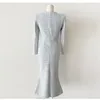 Robes de travail Xiaoxiangfeng femmes 2024 printemps automne mode élégant à manches longues bouton patchwork poche manteau jupe portefeuille deux pièces ensemble