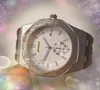 Reloj de tamaño para hombre Correa de caucho de acero inoxidable Movimiento automático Batería de cuarzo Cristal de zafiro Popular Hardlex Presidente resistente al agua Todo el crimen Relojes superiores Regalos