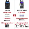 Рация UV-5R PRO Baofeng 8 Вт, 2800 мАч, трехдиапазонная, 128 каналов, поддержка USB-зарядки, радиопередатчик дальнего действия UV5R