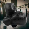 Luvas de treinamento de boxe pu, luvas protetoras de mão resistentes a rasgos, respiráveis, duráveis, formando adesivo para suprimentos esportivos 240125