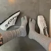 Femmes chaussettes haute qualité confortable doux été mince bout fendu femme coton couleur unie rayé deux orteils japonais Harajuku Tabi Sox