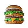 wholesale Modèles gonflables de nourriture de hamburger gonflable géant sur mesure avec le prix d'usine pour la publicité de magasin de hamburgers 001