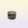 Designer Mens Band Rings Hip Hop Luxury Jewelry for Women Bronze Gold Love Ring Men Sterling Silver Ornament Full Letter Big Ring2986957