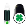 Aiuti per l'allenamento del golf Timbri a sfera Marker Green Clover Stamper Strumento per marcatura di allineamento Accessori per il golfista presente