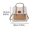 School Bags British Style Plush Dog Backpack Students Cartoon Animal Bag PU Leather Shoulder Large Capacity Handbag