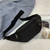 Casual taille tassen nieuwe buiten multi -functionele vaste kleur eenvoudige mode veelzijdige borsttas buiten fitness sporten crossbody tas