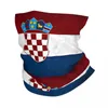 Шарфы с флагом Хорватии, бандана, гетры, балаклавы с принтом, шарф, универсальный шарф для езды на велосипеде, унисекс, дышащий для взрослых
