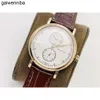 Iwcity męs Designer Menwatch Watch Portugieser Gold Watches 5A Wysokiej jakości automatyczne mechaniczne uhren skórzany pasek Watchmen z powrotem przezroczysty Montre Pilot J9um