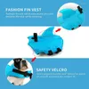 Vêtements de chien gilet de sauvetage été requin veste pour animaux de compagnie chiens maillots de bain sauveteur flottant conservateur pour maillot de bain