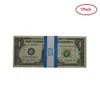 Party Replica US gefälschte Geld Kinder spielen Spielzeug oder Familienspielpapier Kopie Banknote 100pcs Pack Praxis Counting Movie Prop 20 Dollar F187v7msa