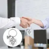 Keychains 감사합니다 Keychain 동료 선물 친구 동료 작별 인사 감사합니다.